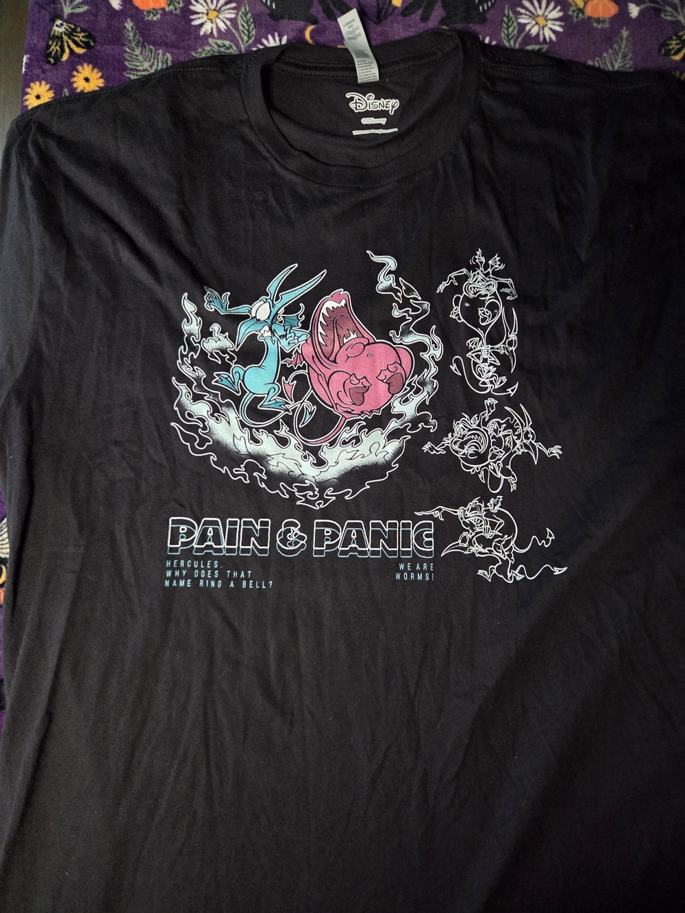 Disney Boxlunch Pain and Panic Hercules Graphic T Shirt XL